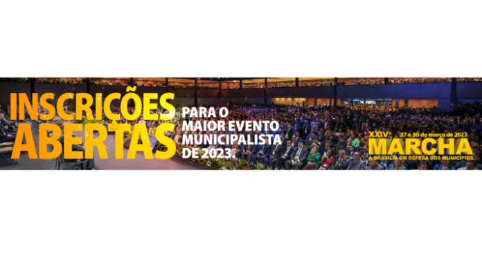 Convocação para a XXIV Marcha a Brasília em Defesa dos Municípios