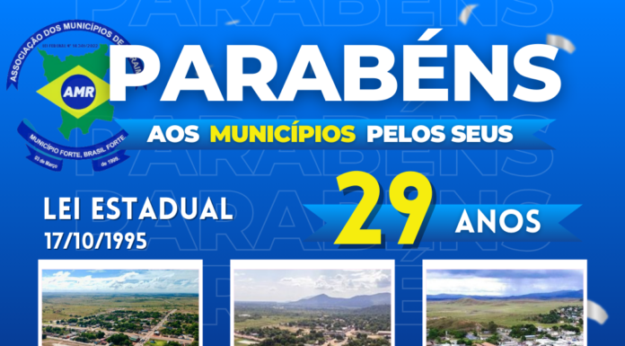 Aniversário de Municípios de Roraima!