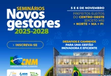 Novos Gestores: novembro terá quatro edições com prefeitos eleitos dos 26 Estados; confira agenda completa