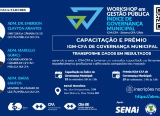 AMR em Parceria: Workshop em Gestão Pública — CRA-RR e CFA