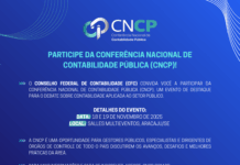 Participe da Conferência Nacional de Contabilidade Pública (CNCP)!